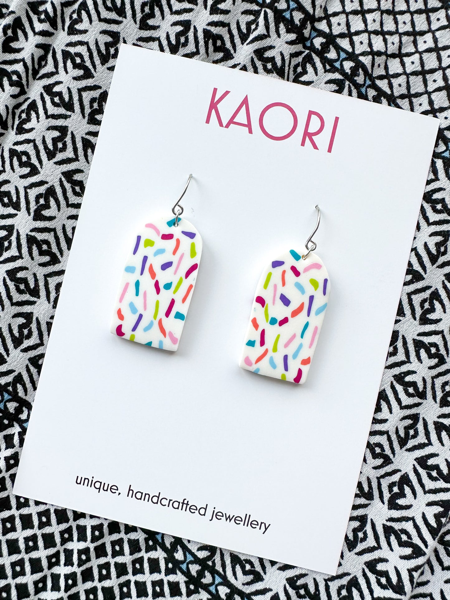 Sprinkles Arch Earrings