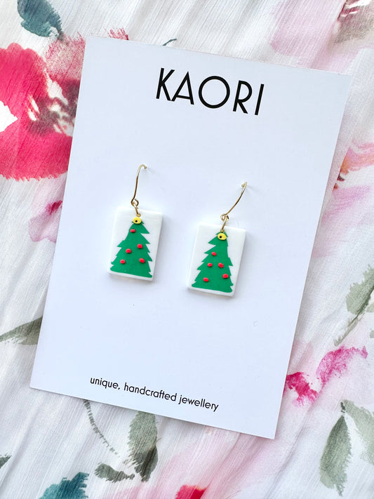 Christmas Tree Earrings